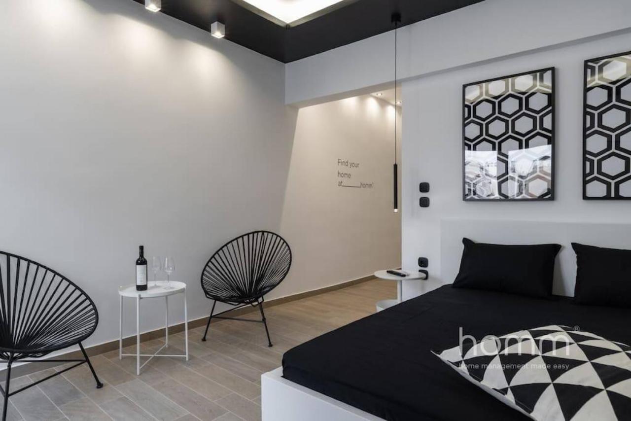 34Sqm Minimal Homm Apartment With Acropolis View เอเธนส์ ภายนอก รูปภาพ