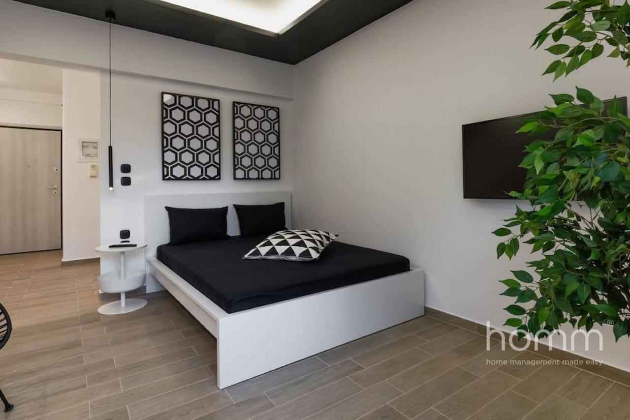 34Sqm Minimal Homm Apartment With Acropolis View เอเธนส์ ภายนอก รูปภาพ